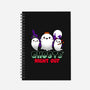 Ghosts Night Out-none dot grid notebook-Boggs Nicolas