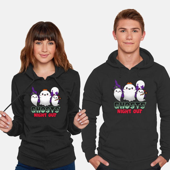 Ghosts Night Out-unisex pullover sweatshirt-Boggs Nicolas