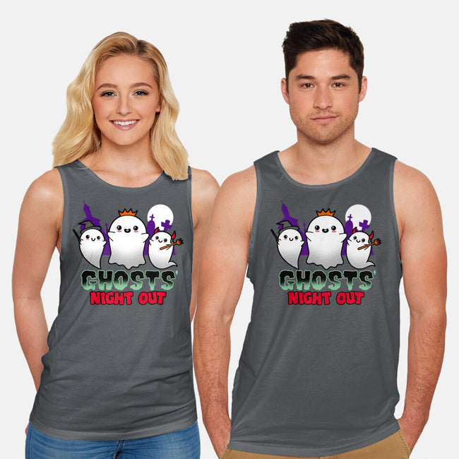 Ghosts Night Out-unisex basic tank-Boggs Nicolas