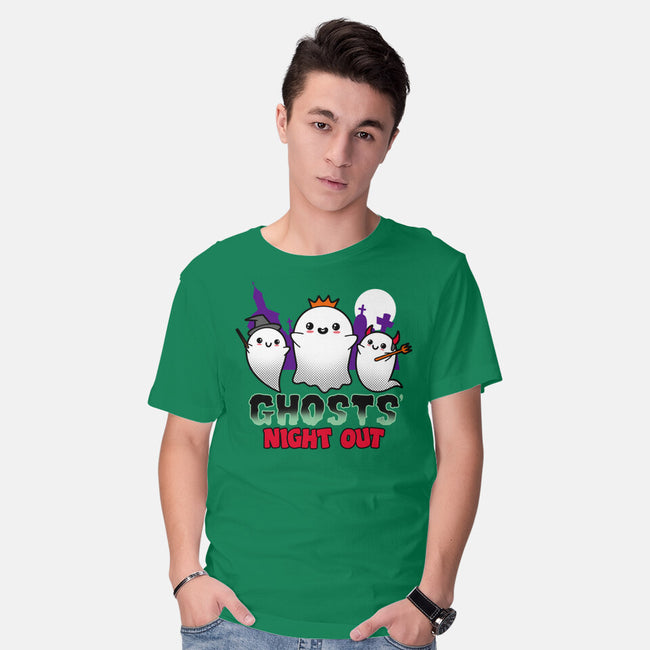 Ghosts Night Out-mens basic tee-Boggs Nicolas