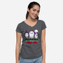 Ghosts Night Out-womens v-neck tee-Boggs Nicolas
