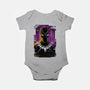 Glitch Panther-baby basic onesie-danielmorris1993