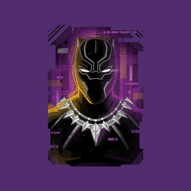 Glitch Panther-womens basic tee-danielmorris1993