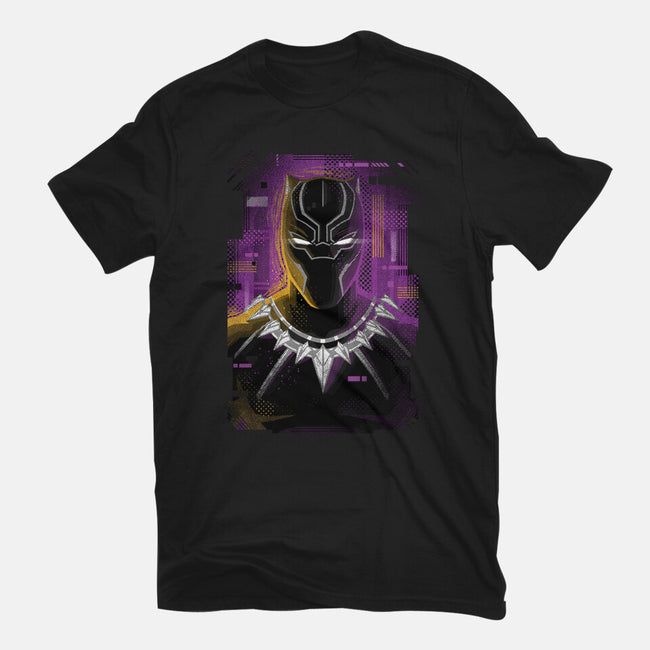 Glitch Panther-mens heavyweight tee-danielmorris1993
