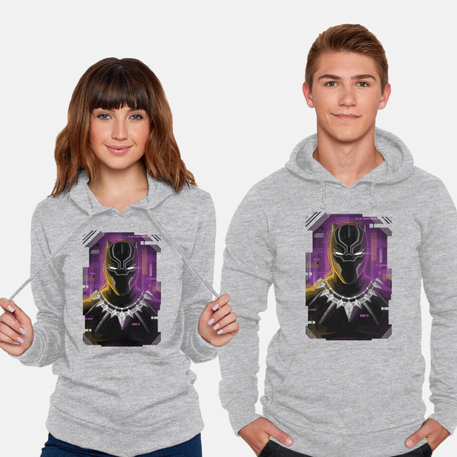 Glitch Panther-unisex pullover sweatshirt-danielmorris1993