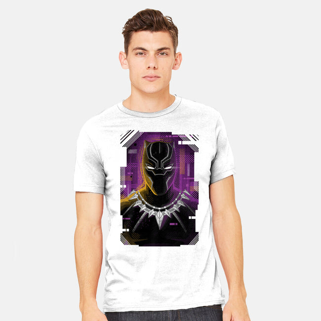 Glitch Panther-mens heavyweight tee-danielmorris1993