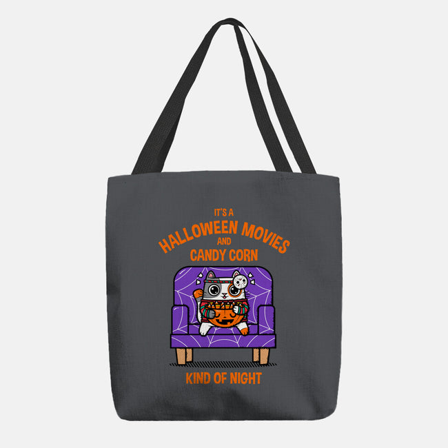 Halloween Movies-none basic tote bag-krisren28