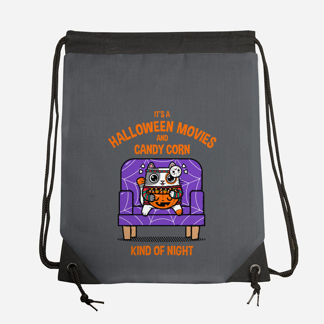 Halloween Movies-none drawstring bag-krisren28