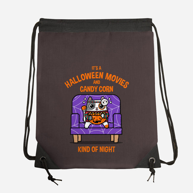 Halloween Movies-none drawstring bag-krisren28