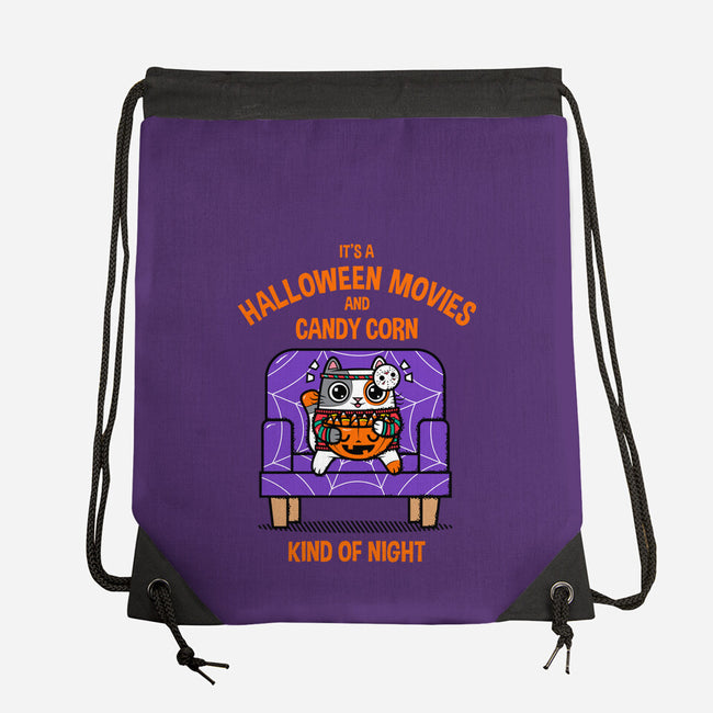 Halloween Movies-none drawstring bag-krisren28
