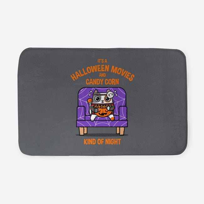 Halloween Movies-none memory foam bath mat-krisren28