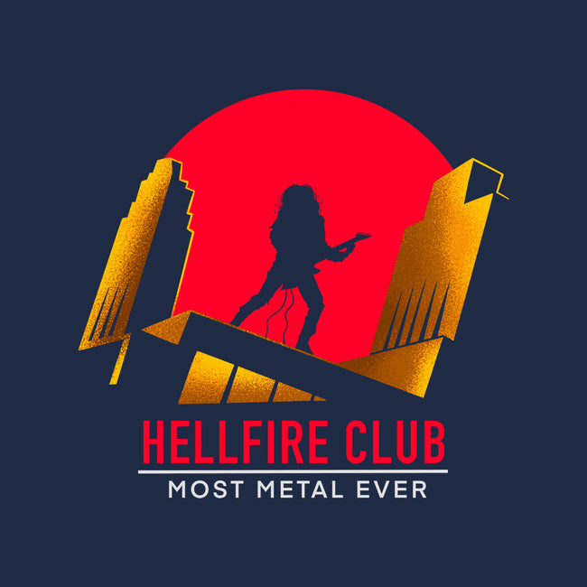 Hellfire Most Metal Ever-none beach towel-Gomsky