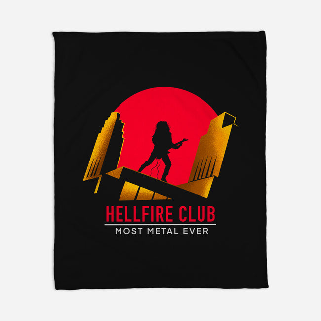 Hellfire Most Metal Ever-none fleece blanket-Gomsky
