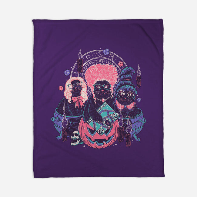 Hocus Pawcus-none fleece blanket-momma_gorilla