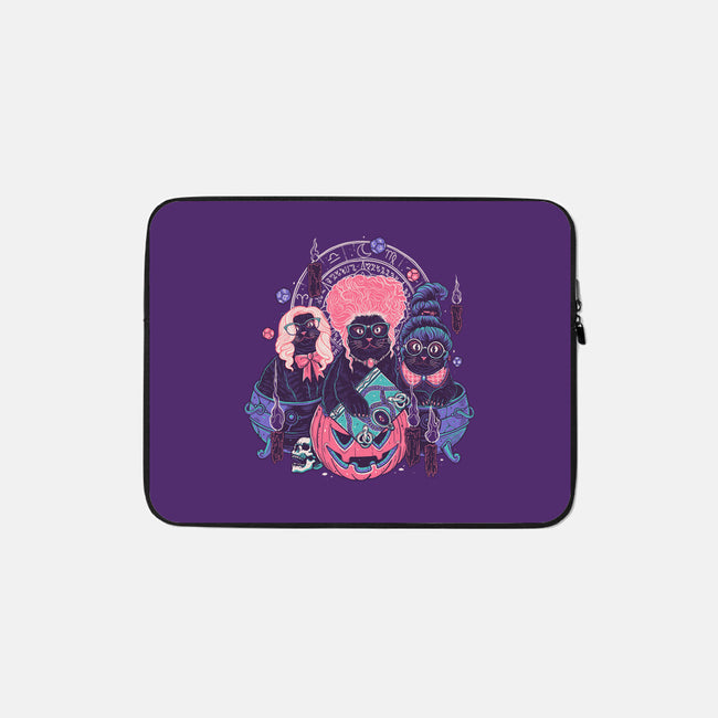 Hocus Pawcus-none zippered laptop sleeve-momma_gorilla