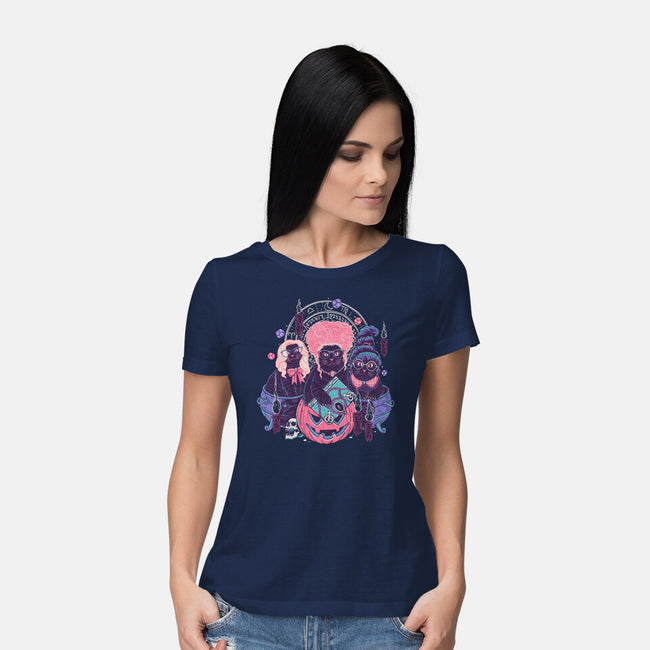 Hocus Pawcus-womens basic tee-momma_gorilla