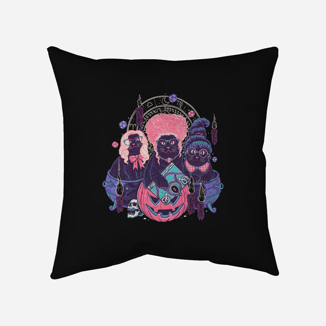 Hocus Pawcus-none removable cover w insert throw pillow-momma_gorilla