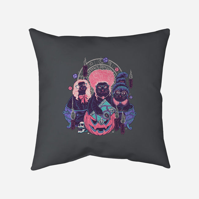 Hocus Pawcus-none removable cover w insert throw pillow-momma_gorilla