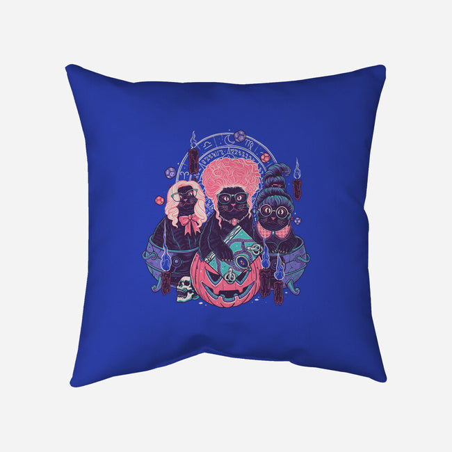 Hocus Pawcus-none removable cover w insert throw pillow-momma_gorilla
