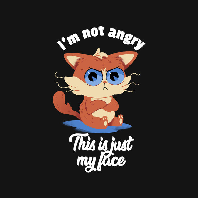 I’m Not Angry-none stretched canvas-FunkVampire