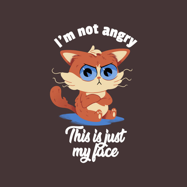 I’m Not Angry-none stretched canvas-FunkVampire