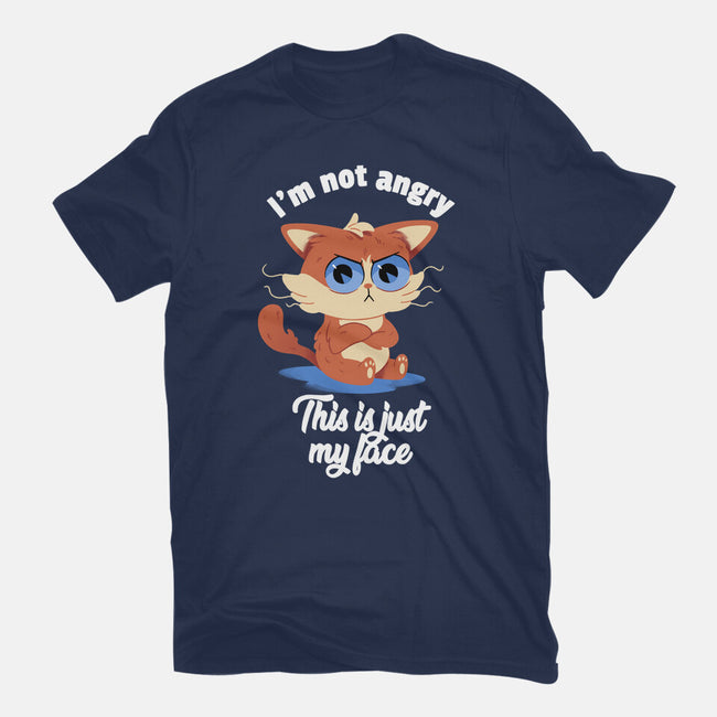 I’m Not Angry-womens basic tee-FunkVampire