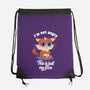 I’m Not Angry-none drawstring bag-FunkVampire