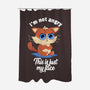 I’m Not Angry-none polyester shower curtain-FunkVampire