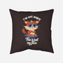 I’m Not Angry-none removable cover throw pillow-FunkVampire