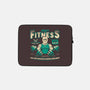 Jason's Fitness-none zippered laptop sleeve-teesgeex