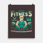 Jason's Fitness-none matte poster-teesgeex
