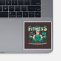 Jason's Fitness-none glossy sticker-teesgeex