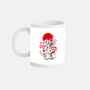 Kitsune Samurai Girl-none mug drinkware-Faissal Thomas