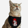 Kitsune Samurai Girl-cat adjustable pet collar-Faissal Thomas