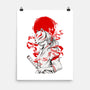 Kitsune Samurai Girl-none matte poster-Faissal Thomas