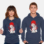 Kitsune Samurai Girl-unisex pullover sweatshirt-Faissal Thomas