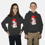 Kitsune Samurai Girl-youth pullover sweatshirt-Faissal Thomas