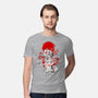 Kitsune Samurai Girl-mens premium tee-Faissal Thomas