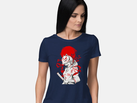 Kitsune Samurai Girl