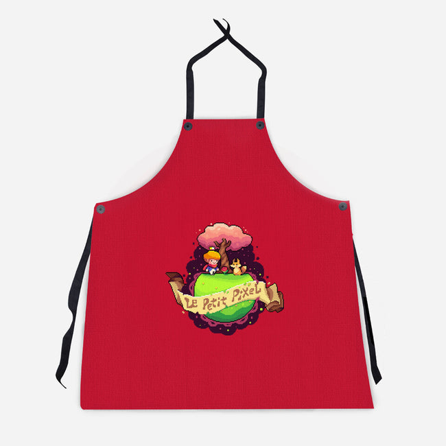 Le Petit Pixel-unisex kitchen apron-2DFeer
