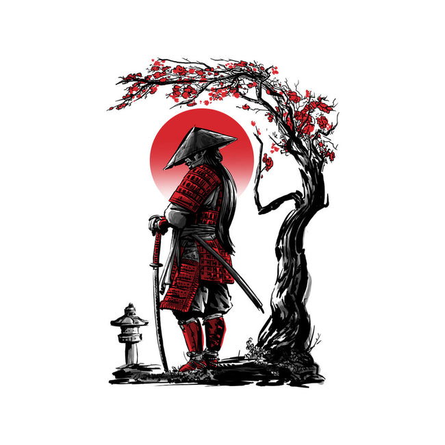 Lonely Ronin-none removable cover throw pillow-ddjvigo