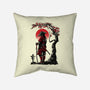 Lonely Ronin-none removable cover throw pillow-ddjvigo