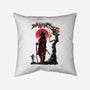 Lonely Ronin-none removable cover throw pillow-ddjvigo