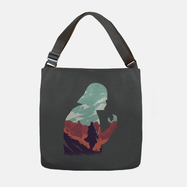 Master And Apprentice-none adjustable tote bag-RamenBoy