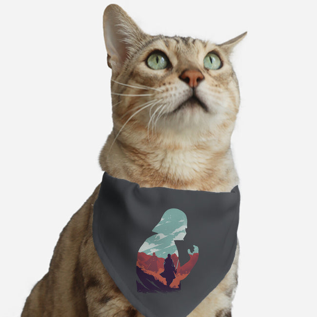 Master And Apprentice-cat adjustable pet collar-RamenBoy