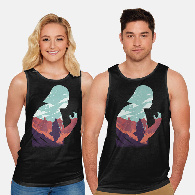 Master And Apprentice-unisex basic tank-RamenBoy