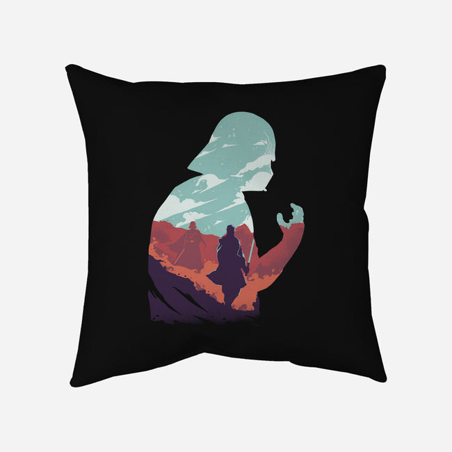 Master And Apprentice-none removable cover w insert throw pillow-RamenBoy