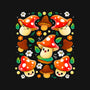Mushroom-baby basic onesie-Vallina84