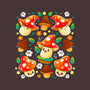 Mushroom-none drawstring bag-Vallina84
