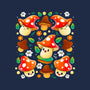 Mushroom-none glossy sticker-Vallina84